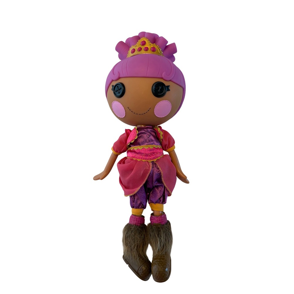 Lalaloopsy Large Doll MGA Entertainment Purple Pink Princess Tiara 13 Inch